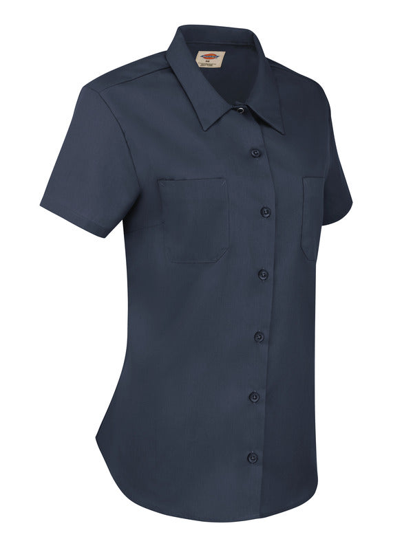 Dickies Women's Short-Sleeve Industrial Work Shirt