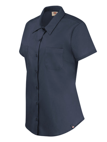 Dickies Women's Short-Sleeve Industrial Work Shirt