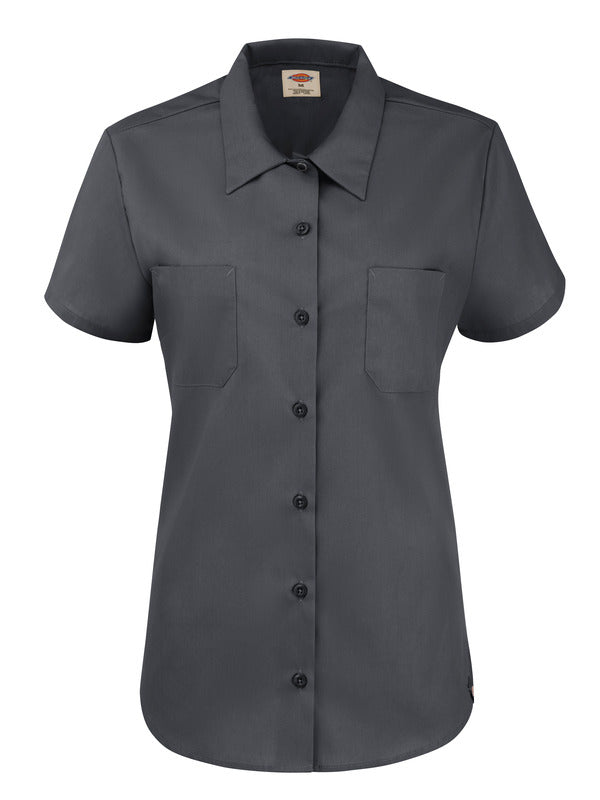 Dickies Women's Short-Sleeve Industrial Work Shirt