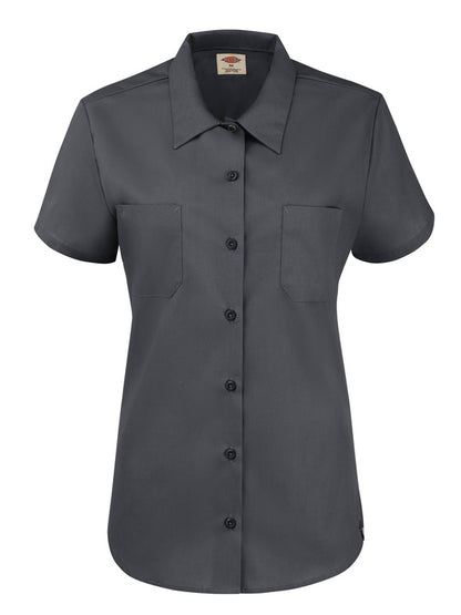 Dickies Women's Short-Sleeve Industrial Work Shirt
