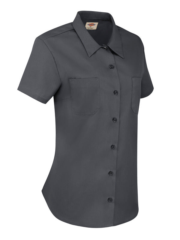 Dickies Women's Short-Sleeve Industrial Work Shirt