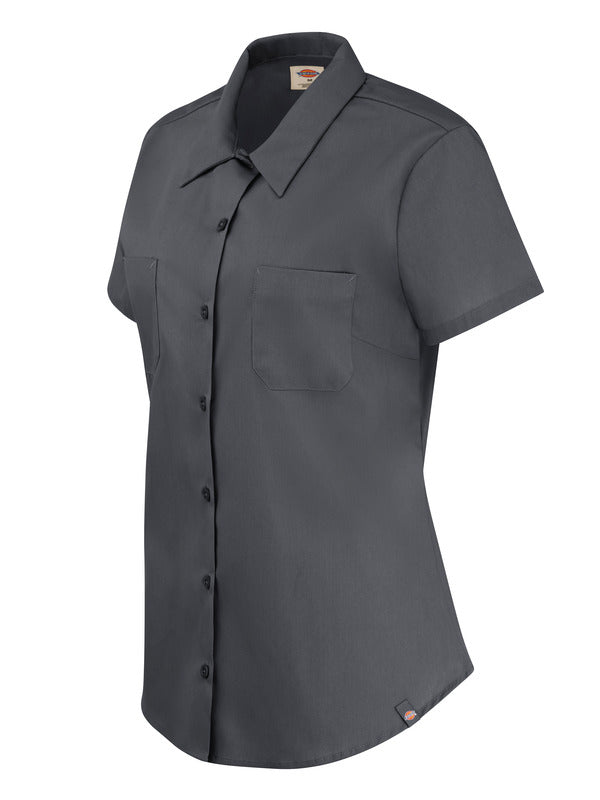 Dickies Women's Short-Sleeve Industrial Work Shirt