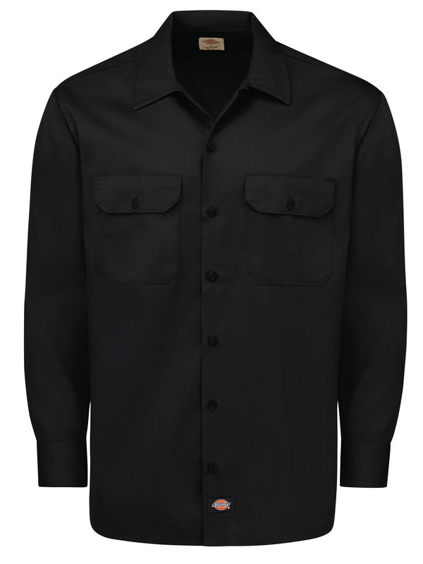 Dickies Men's Long-Sleeve Traditional Work Shirt