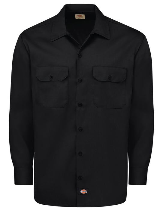 Dickies Men's Long-Sleeve Traditional Work Shirt