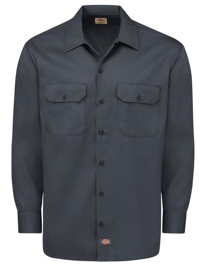 Dickies Men's Long-Sleeve Traditional Work Shirt