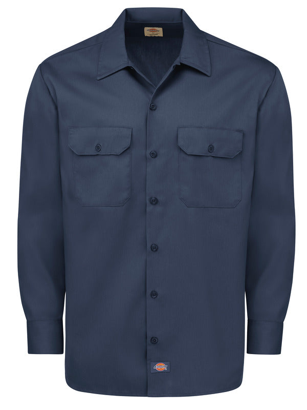 Dickies Men's Long-Sleeve Traditional Work Shirt
