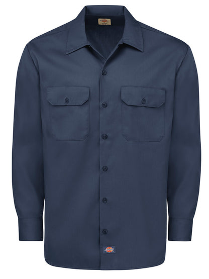 Dickies Men's Long-Sleeve Traditional Work Shirt