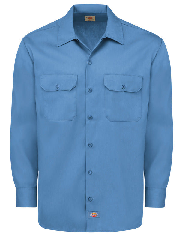 Dickies Men's Long-Sleeve Traditional Work Shirt