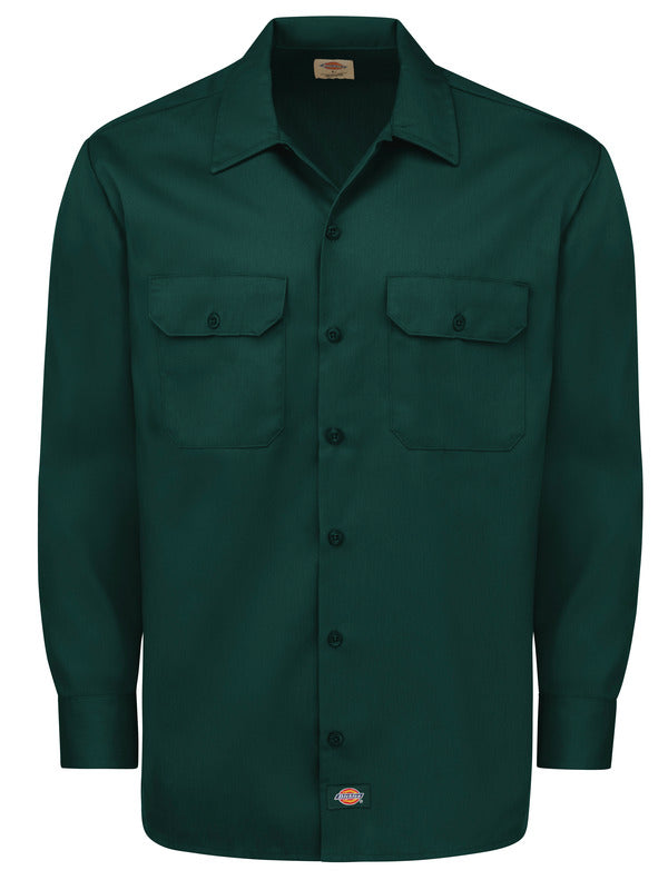 Dickies Men's Long-Sleeve Traditional Work Shirt