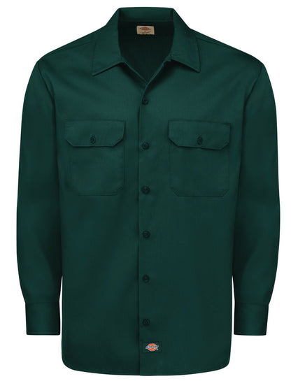 Dickies Men's Long-Sleeve Traditional Work Shirt