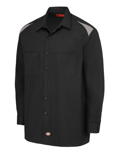 Dickies Men's Performance Long-Sleeve Team Shirt
