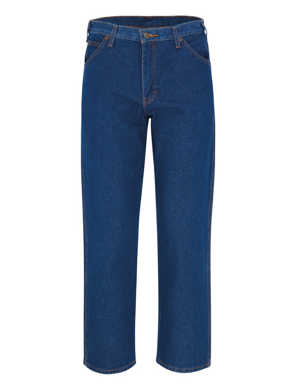 Dickies Men's Industrial Relaxed Fit Jean - Rinsed Indigo Blue