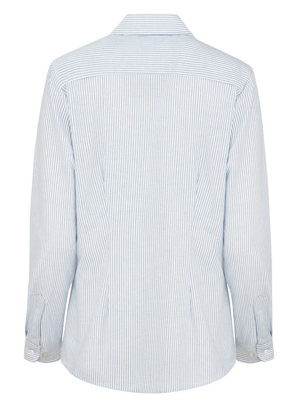 Dickies Women's Long-Sleeve Stretch Oxford Shirt