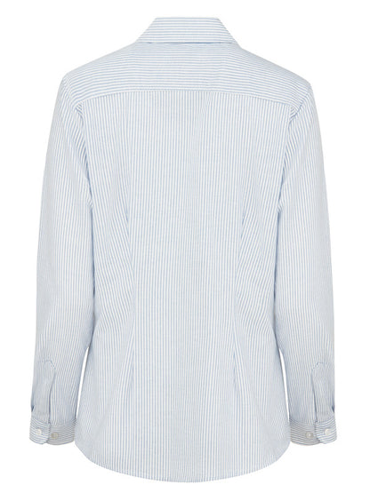 Dickies Women's Long-Sleeve Stretch Oxford Shirt
