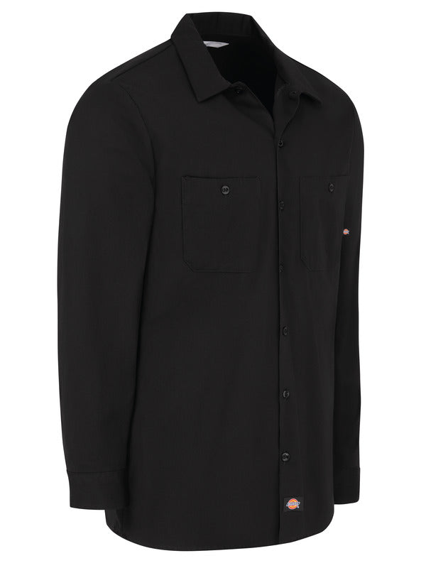 Dickies Men's Industrial Cotton Long-Sleeve Work Shirt
