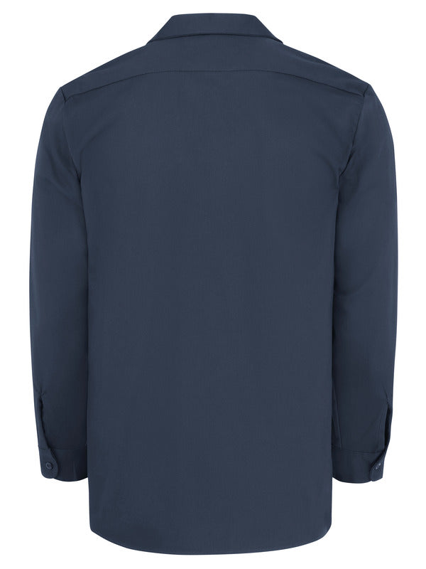 Dickies Men's Industrial Cotton Long-Sleeve Work Shirt