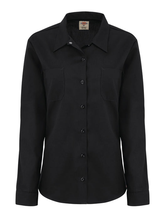 Dickies Women's Long-Sleeve Industrial Work Shirt