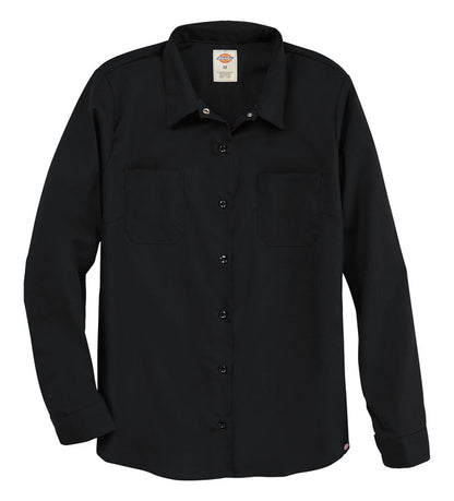 Dickies Women's Long-Sleeve Industrial Work Shirt
