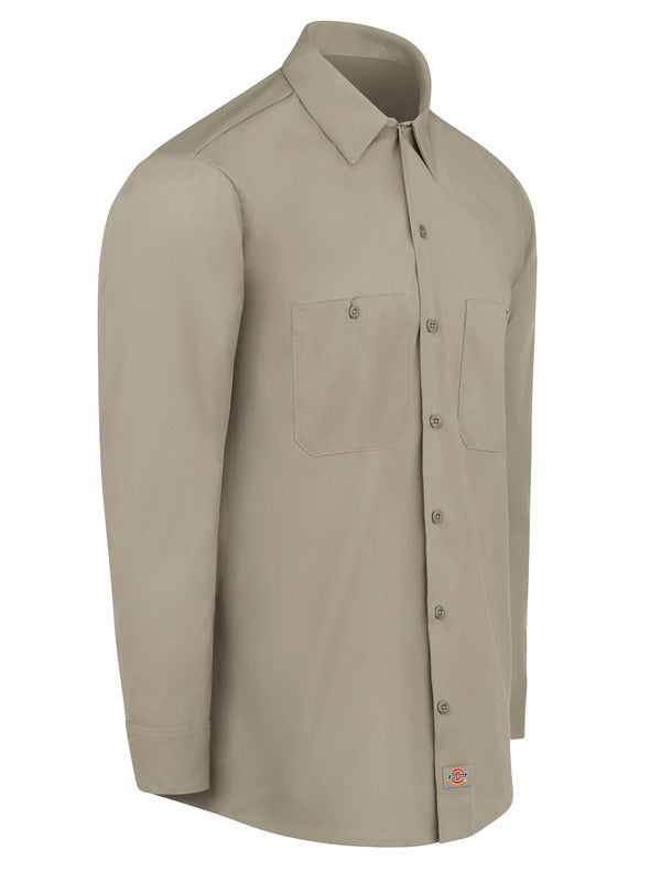 Dickies Men's Industrial Long-Sleeve Work Shirt