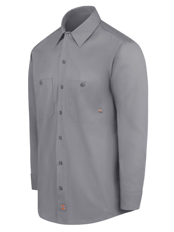 Dickies Men's Industrial Long-Sleeve Work Shirt