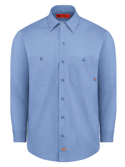 Dickies Men's Industrial Long-Sleeve Work Shirt