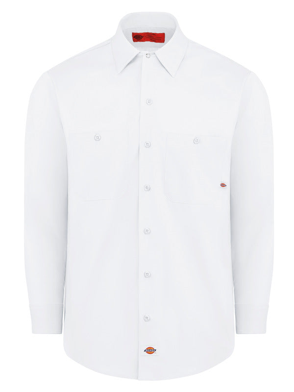 Dickies Men's Industrial Long-Sleeve Work Shirt