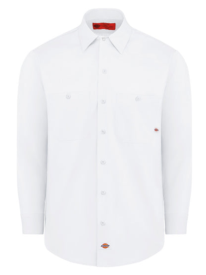 Dickies Men's Industrial Long-Sleeve Work Shirt