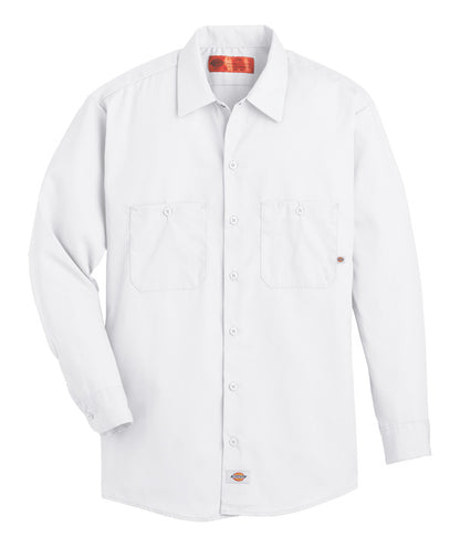 Dickies Men's Industrial Long-Sleeve Work Shirt
