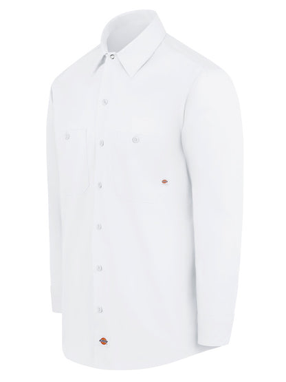 Dickies Men's Industrial Long-Sleeve Work Shirt