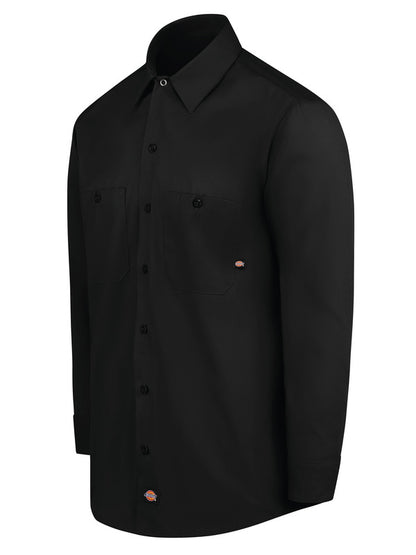 Dickies Men's Industrial Long-Sleeve Work Shirt