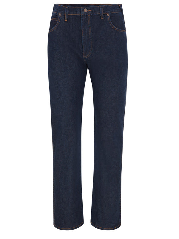 Dickies Men's Industrial 5-Pocket FLEX Jean - Rinsed Indigo Blue