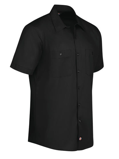 Dickies Men's Industrial WorkTech Ventilated Short-Sleeve Work Shirt With Cooling Mesh