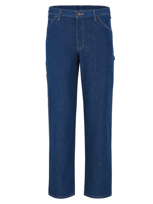 Dickies Men's Men's Industrial Carpenter Jean - Rinsed Indigo Blue