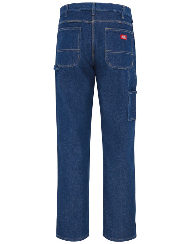 Dickies Men's Men's Industrial Carpenter Jean - Rinsed Indigo Blue