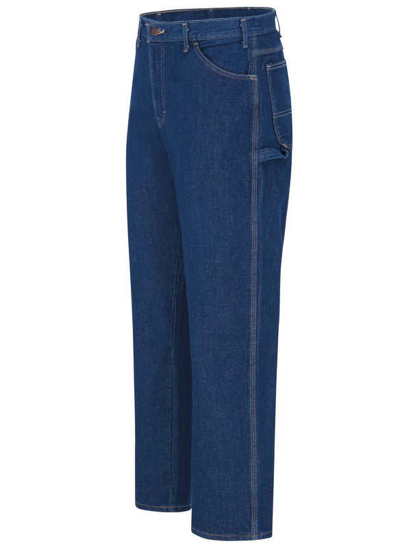 Dickies Men's Men's Industrial Carpenter Jean - Rinsed Indigo Blue