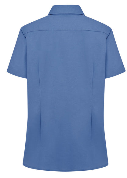 Dickies Women's Short-Sleeve Stretch Oxford Shirt