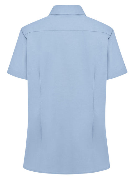 Dickies Women's Short-Sleeve Stretch Oxford Shirt