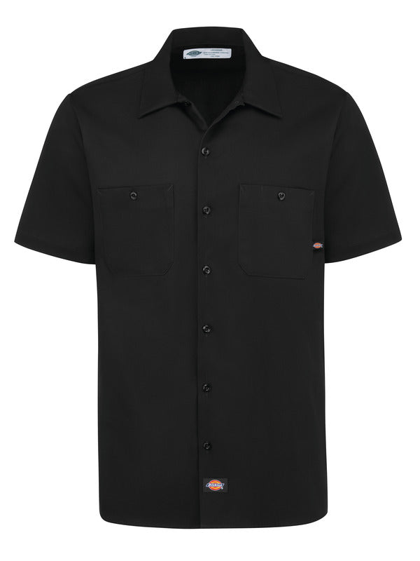Dickies Men's Industrial Cotton Short-Sleeve Work Shirt