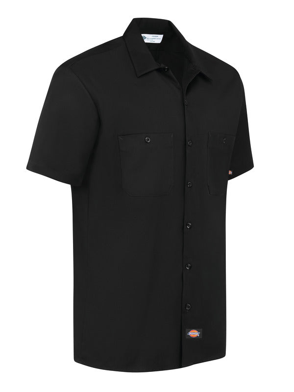 Dickies Men's Industrial Cotton Short-Sleeve Work Shirt
