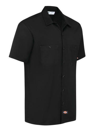 Dickies Men's Industrial Cotton Short-Sleeve Work Shirt