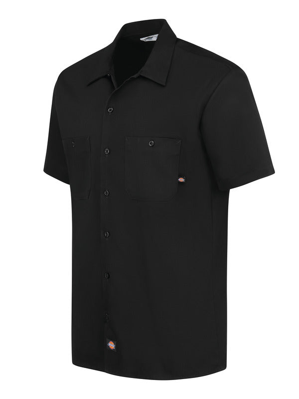 Dickies Men's Industrial Cotton Short-Sleeve Work Shirt