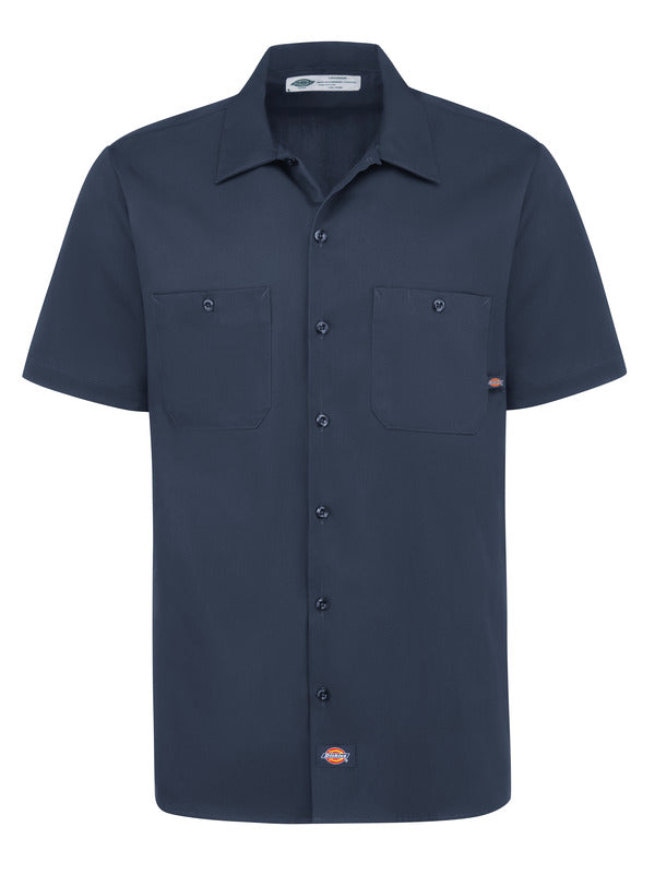 Dickies Men's Industrial Cotton Short-Sleeve Work Shirt