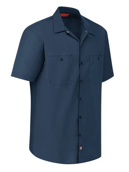 Dickies Men's Industrial Short-Sleeve Work Shirt