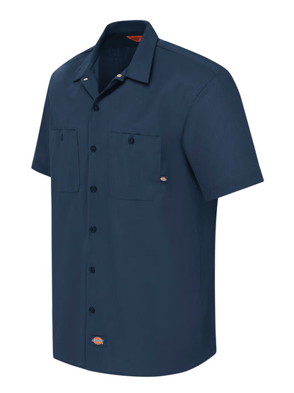 Dickies Men's Industrial Short-Sleeve Work Shirt