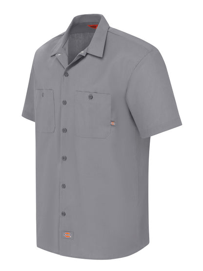 Dickies Men's Industrial Short-Sleeve Work Shirt