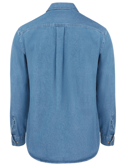 Dickies Men's Denim Long-Sleeve Work Shirt