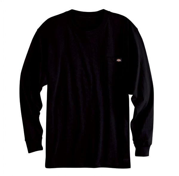 Dickies Men's Long-Sleeve Traditional Heavyweight Crew Neck