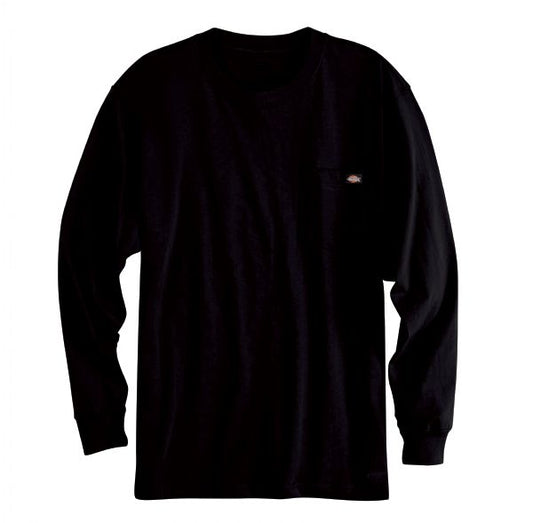Dickies Men's Long-Sleeve Traditional Heavyweight Crew Neck