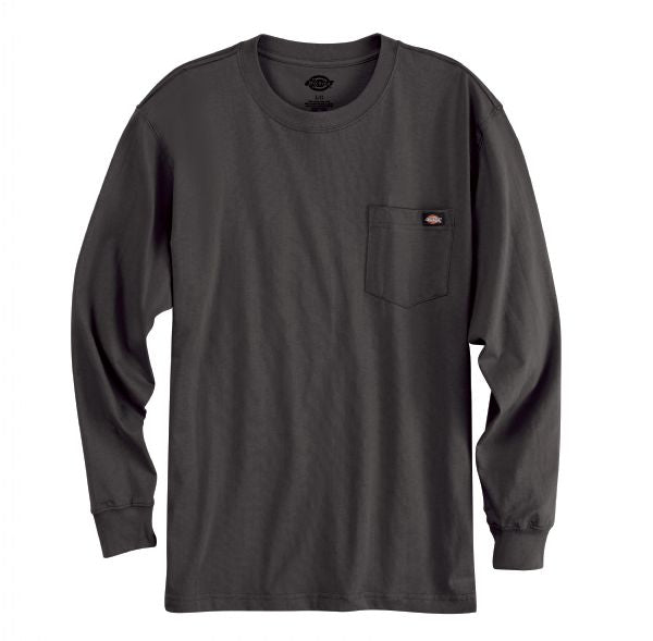 Dickies Men's Long-Sleeve Traditional Heavyweight Crew Neck