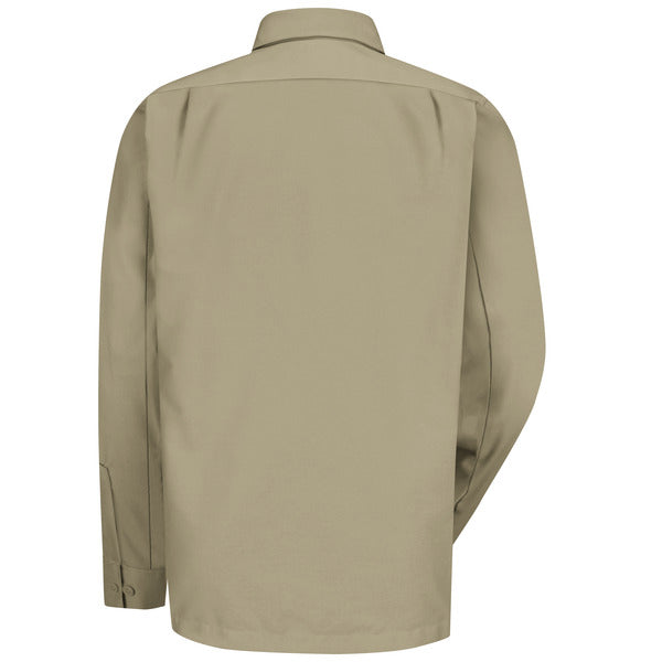 Dickies Men's Canvas Long-Sleeve Work Shirt